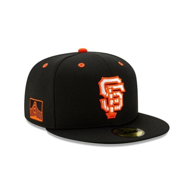 San Francisco Giants Gorra | New Era MLB 2021 Spring Training 59fifty Fitted Cap Mexico - Negros